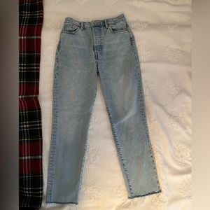 H&M Ultra High Rise Mom Jeans &Denim